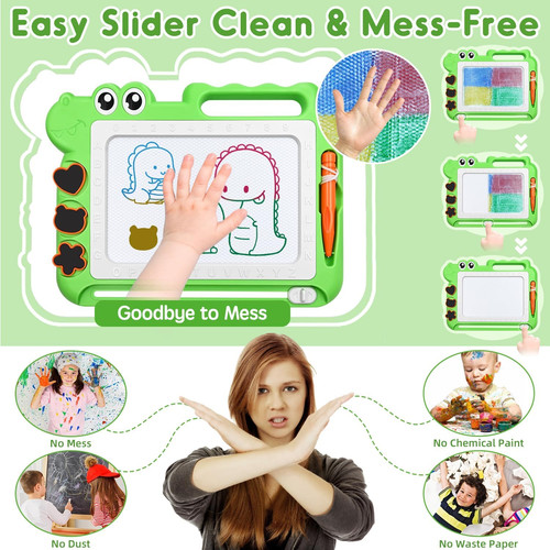 Dinosaur magnetic drawing - magnetic,