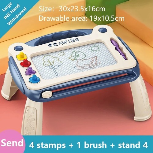 Kids magnetic drawing board - kids,