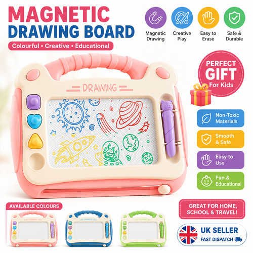 Kids magnetic drawing board - kids,